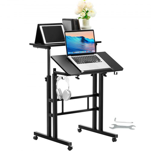 fr_SCSGSJBGZMDFD7HTEV0_goods_img-v1_mobile-standing-desk-m100-1.2 Bureau Assis-Debout et Inclinable 0-45°