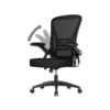 chaise de bureau avec accoudoirs rabattables