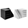 Organisateur de fichiers de bureau avec 4 compartiments